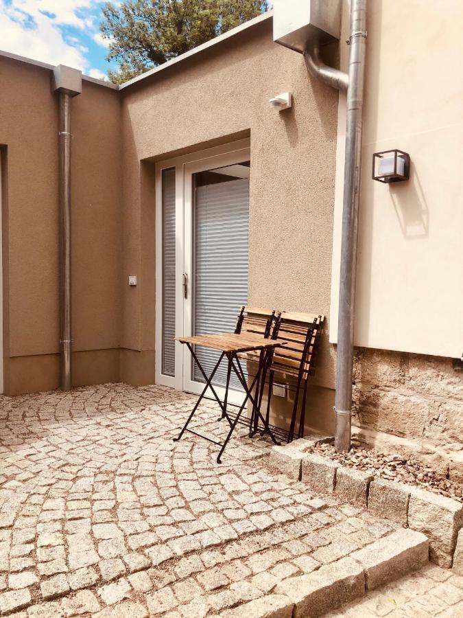 Ferienwohnungen Mey Haus Zum Rosenstock エアフルト エクステリア 写真