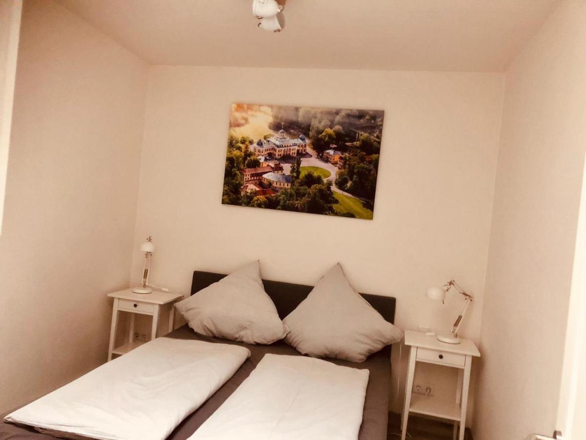 Ferienwohnungen Mey Haus Zum Rosenstock エアフルト エクステリア 写真