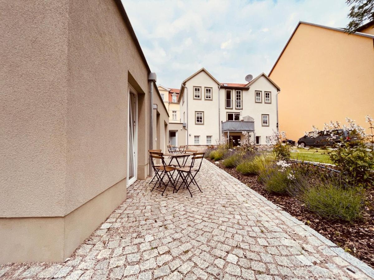 Ferienwohnungen Mey Haus Zum Rosenstock エアフルト エクステリア 写真