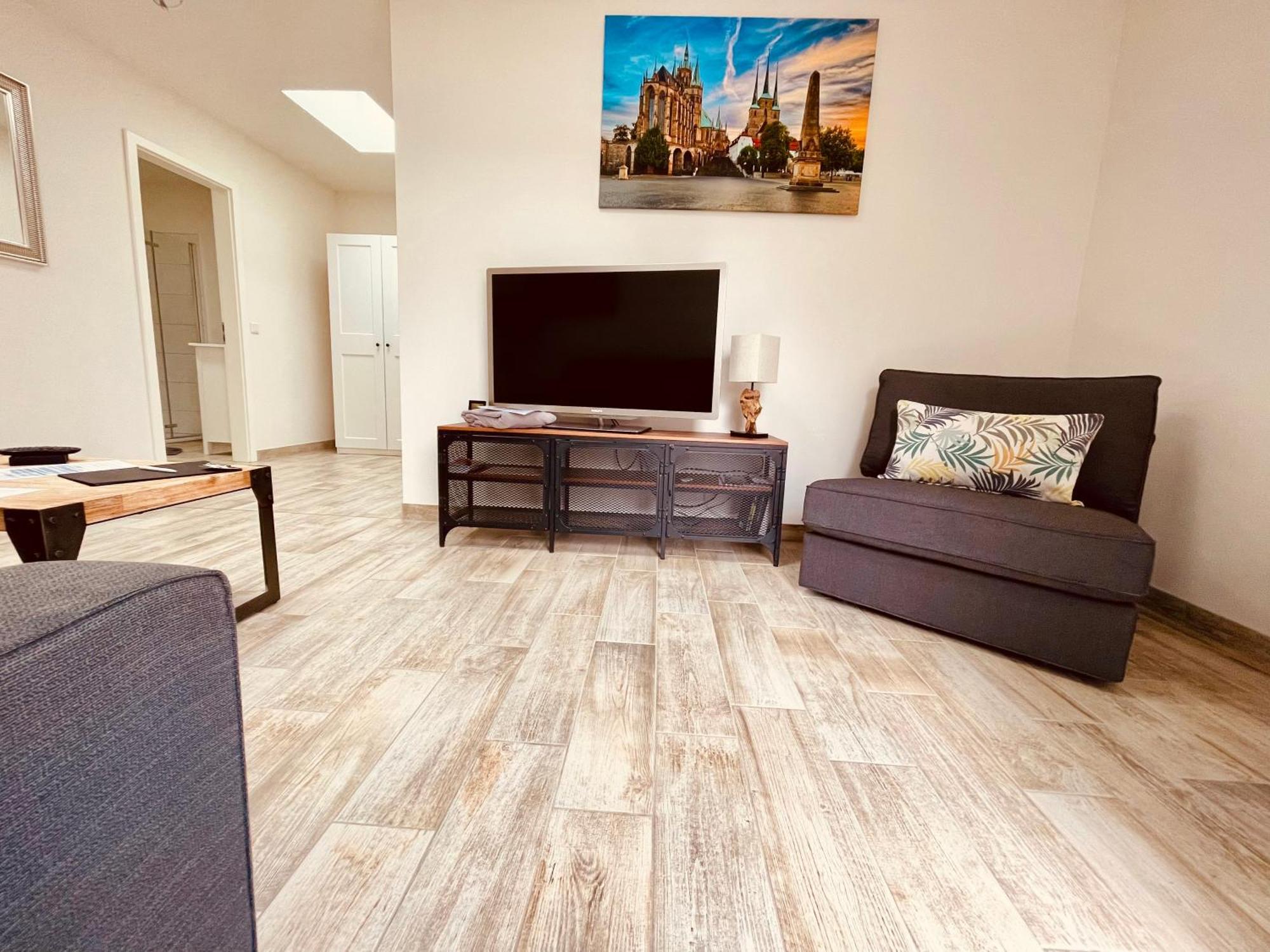 Ferienwohnungen Mey Haus Zum Rosenstock エアフルト エクステリア 写真